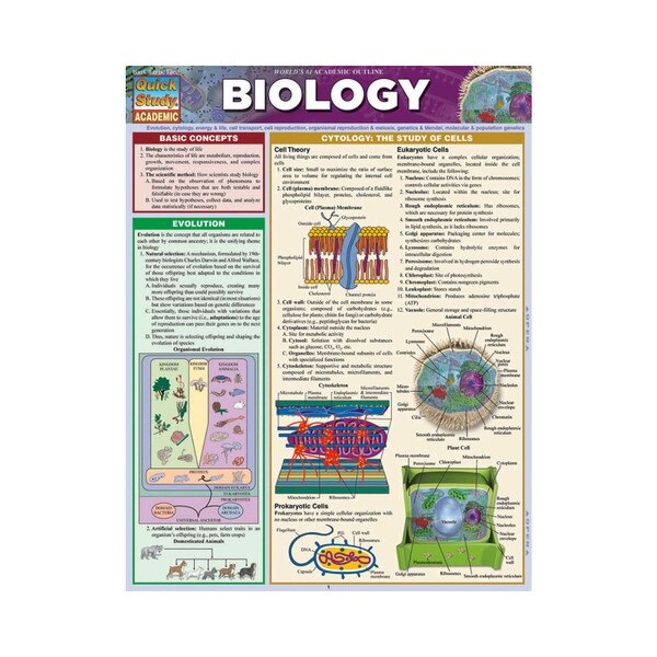 Biology Update & Expansion - Quick Study Guide